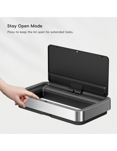 Tapa de Basura EKO Mirage-X 79.9L con Sensor de Movimiento