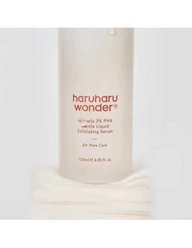Suero Exfoliante Suave Haruharu Wonder 120 ml - PHA Vegano