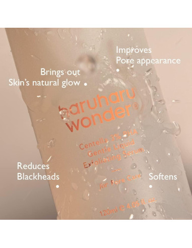 Suero Exfoliante Suave Haruharu Wonder 120 ml - PHA Vegano
