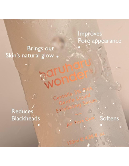 Suero Exfoliante Suave Haruharu Wonder 120 ml - PHA Vegano