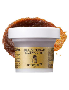 Exfoliante Mascarilla Azúcar Negra Skinfood 100g Piel Suave