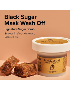 Exfoliante Mascarilla Azúcar Negra Skinfood 100g Piel Suave 2