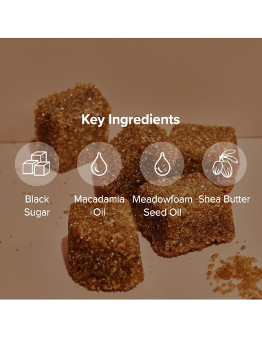 Exfoliante Mascarilla Azúcar Negra Skinfood 100g Piel Suave