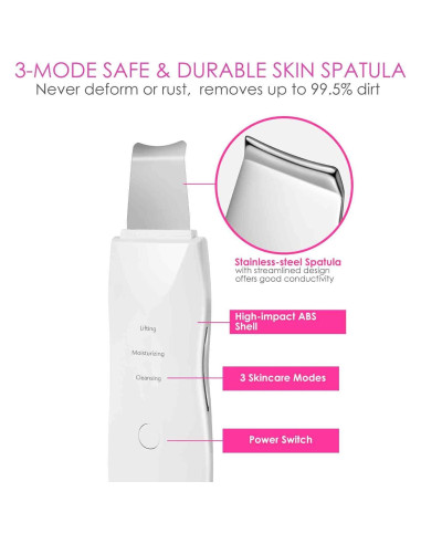 Limpiador Facial Brillirare CPJ-618 3 Modos Inalámbrico