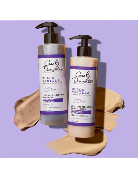 Juego de Champú y Acondicionador Carol's Daughter Black Vanilla 2 Piezas
