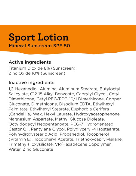 Protector Solar Mineral SPF 50 Blue Lizard Sport 88.7 ml