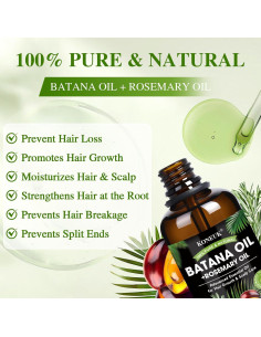 Aceite de Batana y Romero para Crecimiento del Cabello 59.87 ml 2