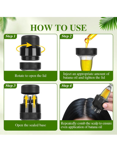 Aceite de Batana y Romero para Crecimiento del Cabello 59.87 ml