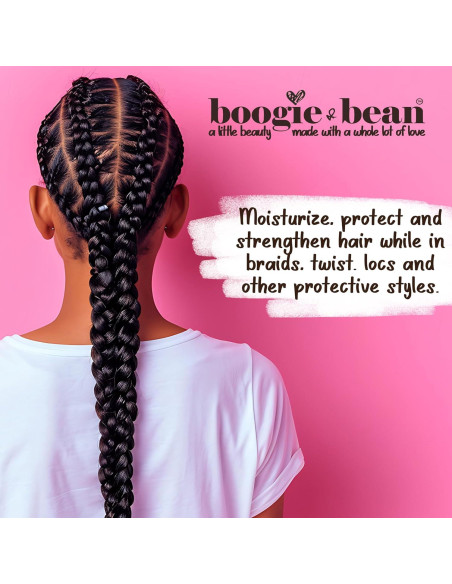 Aceite Natural para Crecimiento Cabello Niños Boogie and Bean 132g