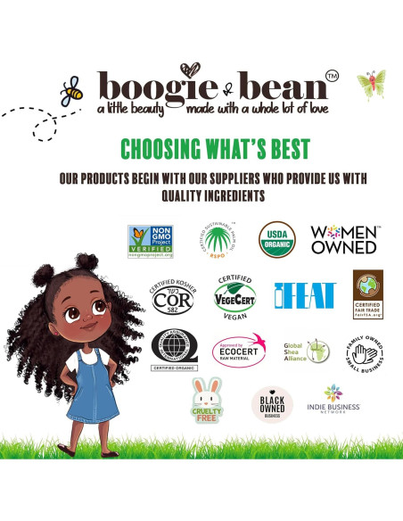 Aceite Natural para Crecimiento Cabello Niños Boogie and Bean 132g