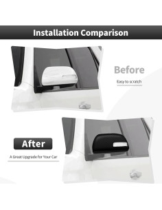Cubiertas de Espejo Retrovisor CheroCar para Toyota 4Runner 2010-2025 2