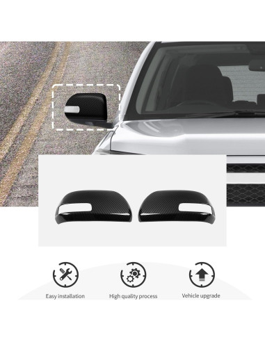 Cubiertas de Espejo Retrovisor CheroCar para Toyota 4Runner 2010-2025