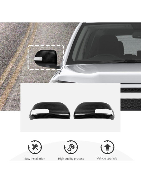 Cubiertas de Espejo Retrovisor CheroCar para Toyota 4Runner 2010-2025
