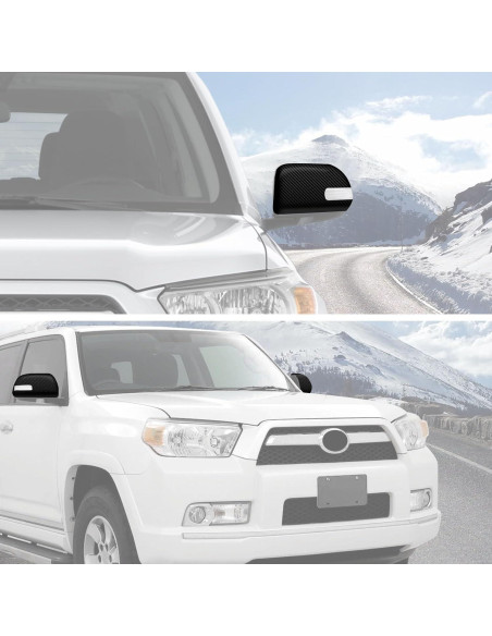 Cubiertas de Espejo Retrovisor CheroCar para Toyota 4Runner 2010-2025