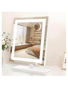 Espejo de Maquillaje Iluminado Beelux 30 cm con 10X de Aumento