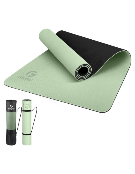 Alfombrilla de Yoga Antideslizante Gruper 183x61 cm 0.85 cm