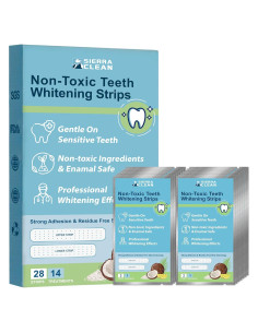 Kit de Tiras Blanqueadoras de Dientes Sierra Clean - 28 Tiras