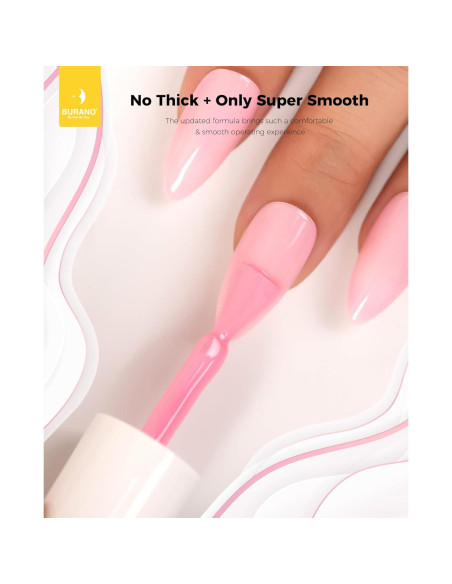 Esmalte de Uñas en Gel BURANO 15ml Rosa 702 Neon Removible