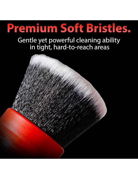 Cepillo de Detalle Multiusos Grande Adam's Polishes 13.97 cm