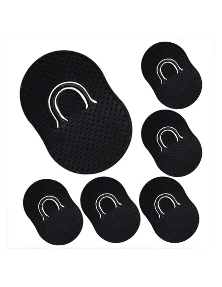 Set de 6 Cepillos de Palma Vandorla para Cabello Corto Hombre