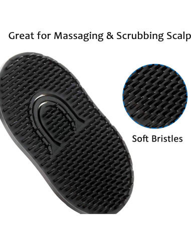 Set de 6 Cepillos de Palma Vandorla para Cabello Corto Hombre