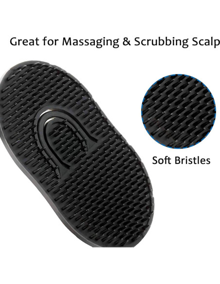 Set de 6 Cepillos de Palma Vandorla para Cabello Corto Hombre