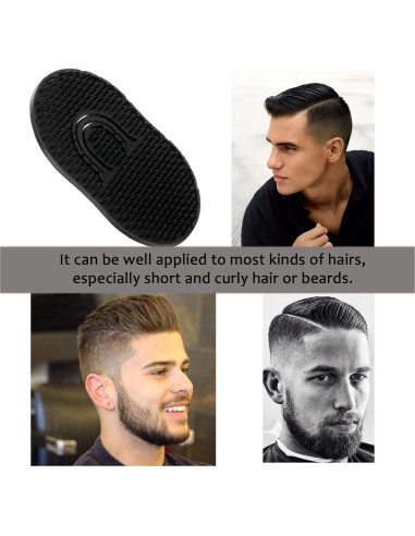 Set de 6 Cepillos de Palma Vandorla para Cabello Corto Hombre