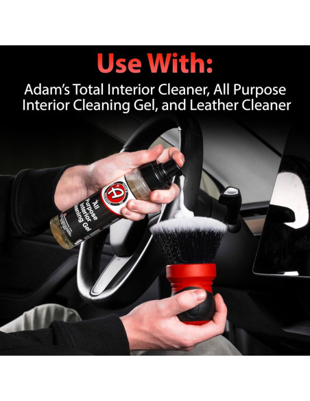 Cepillo de Detalle Multiusos Grande Adam's Polishes 13.97 cm