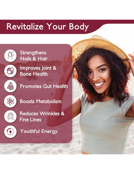 Polvo de Colágeno Hidrolizado Beautide 350g - Sin Sabor, Keto