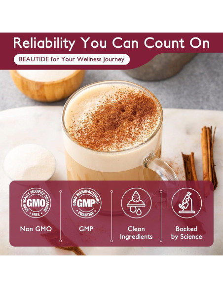 Polvo de Colágeno Hidrolizado Beautide 350g - Sin Sabor, Keto