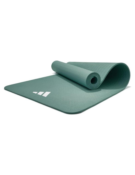 Mat de Yoga Adidas 8mm Verde Crudo Ecológico Antideslizante