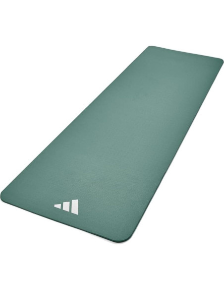 Mat de Yoga Adidas 8mm Verde Crudo Ecológico Antideslizante