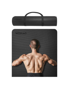 Alfombrilla de Yoga Ecológica Wohao 180x61cm Antideslizante