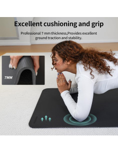 Alfombrilla de Yoga Ecológica Wohao 180x61cm Antideslizante 2