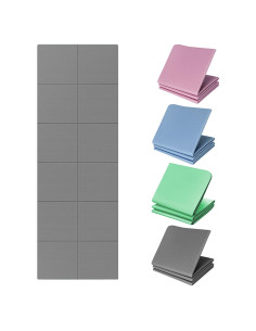 Esterilla de Yoga Plegable JUST DO TPE Antideslizante 183x61x0.6cm