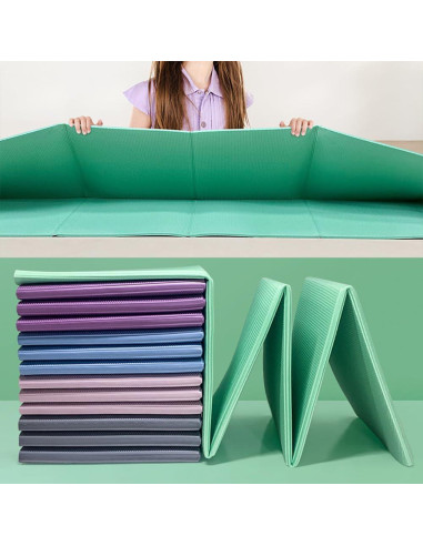 Esterilla de Yoga Plegable JUST DO TPE Antideslizante 183x61x0.6cm
