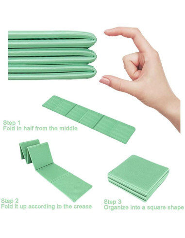 Esterilla de Yoga Plegable JUST DO TPE Antideslizante 183x61x0.6cm