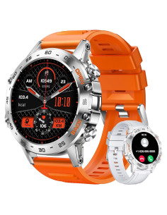 Reloj Inteligente Militar SUNKTA BW1846D Naranja 5ATM 100 Modos