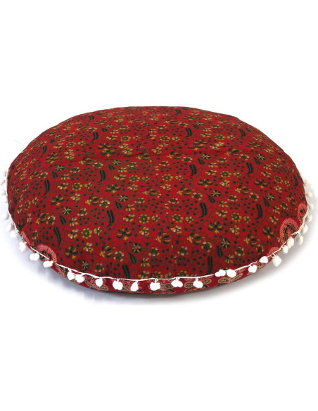 Funda de Almohada Redonda CRAFT KALA 80 cm Bohemia Algodón