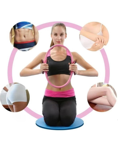 Conjunto de Anillo y Pelota de Pilates BOALORD para Fitness