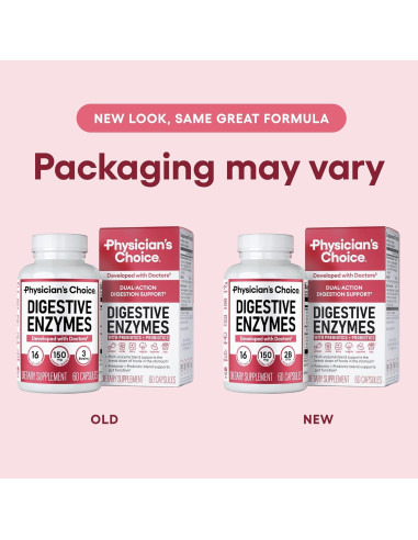 Enzimas Digestivas JB7 - 60 Cápsulas con Probioticos y Prebioticos