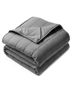 Manta con peso Gkyet 104x152 cm 2.27 kg Gris para adultos