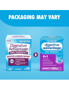 Probioticos Diarios Ventaja Digestiva 80 Caps Salud Intestinal 2