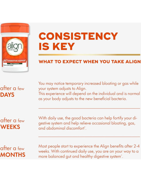 Align Probiotico 30 Cápsulas - Salud Digestiva para Hombres y Mujeres
