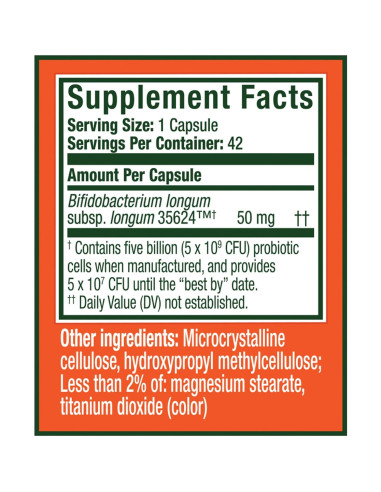 Probioticos Align Extra Fuerte 42 Cápsulas - Salud Digestiva