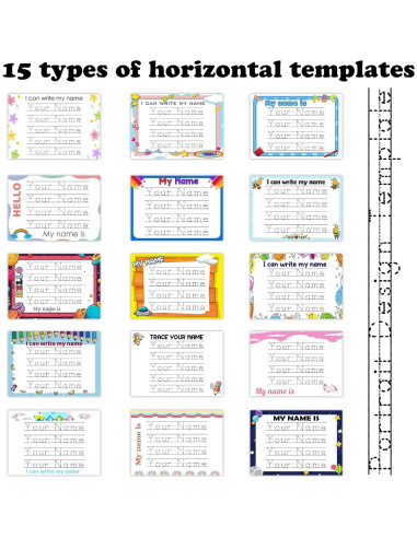 Tablero Acrílico Personalizado A4 para Trazado de Nombres UBJVA