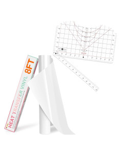 Rollo de Vinilo HTV Blanco 30.48 cm x 2.44 m HTVRONT