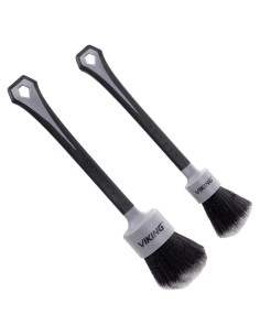 Juego de Cepillos de Detalle Interior VIKING - 2 Piezas, Cerdas Suaves