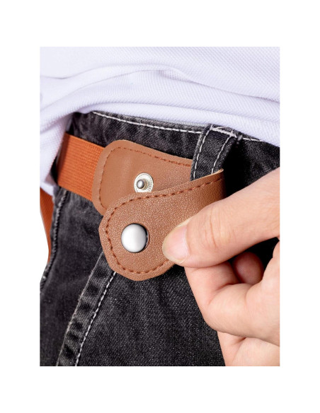 Cinturones Elásticos Sin Hebilla Syhood 9 Piezas Niños