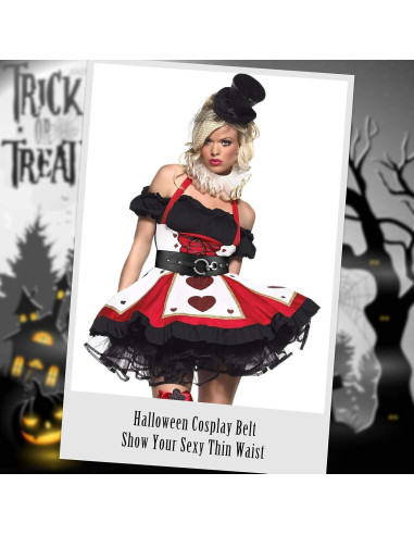 Cinturón Elástico Ancho JASGOOD para Mujeres Halloween 127 cm